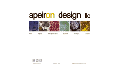 Desktop Screenshot of apeirondesign.com